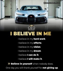 Believe in Me: A Manifesto for Success
