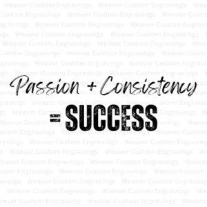 Passion + Consistency = Success: Unlock the Formula with This Digital Design